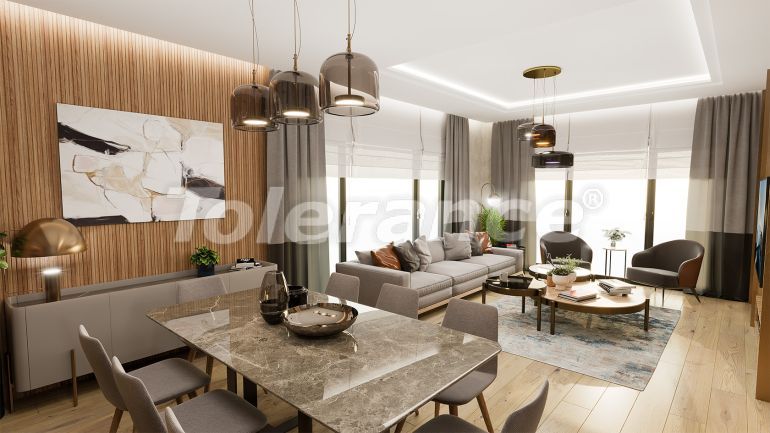 شقق من المتعهد في:في باهتشي شهير اسطنبول مسبح تقسيط - شراء عقار في تركيا - 96286