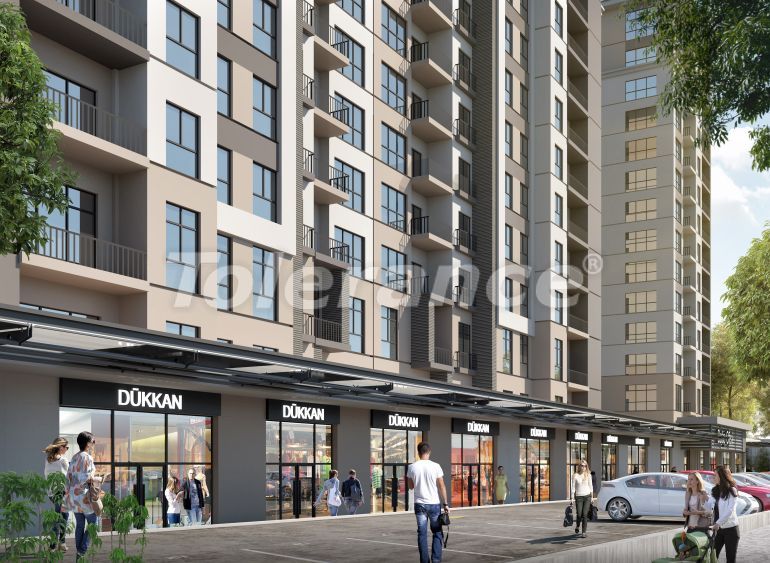 شقق من المتعهد في:في باهتشي شهير اسطنبول مسبح تقسيط - شراء عقار في تركيا - 96300