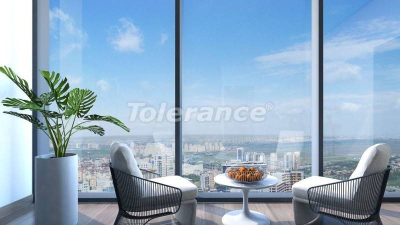 شقق في:في باهتشي شهير اسطنبول مسبح - شراء عقار في تركيا - 23546