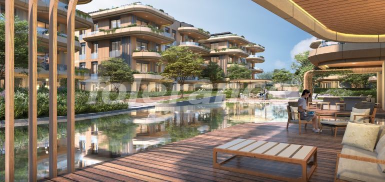 Appartement van de ontwikkelaar in Bakırköy, Istanboel zwembad afbetaling - onroerend goed kopen in Turkije - 131390