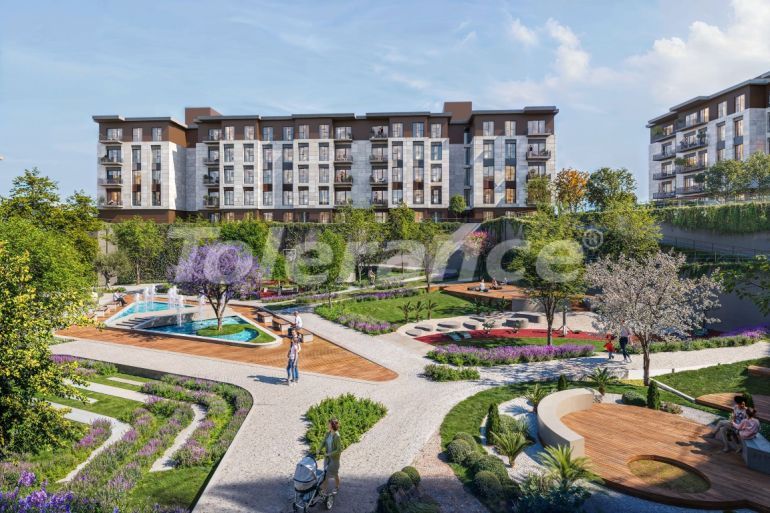 آپارتمان از سازنده که در باشاک‌شهر, استانبول استخر اقساط - خرید ملک در ترکیه - 133027