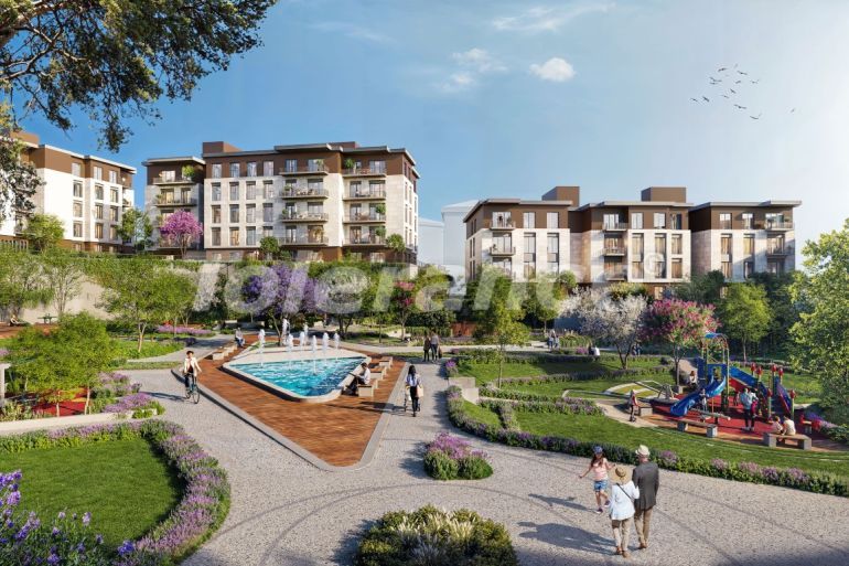 آپارتمان از سازنده که در باشاک‌شهر, استانبول استخر اقساط - خرید ملک در ترکیه - 133033