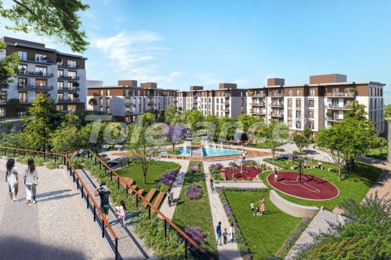 آپارتمان از سازنده که در باشاک‌شهر, استانبول استخر اقساط - خرید ملک در ترکیه - 133039