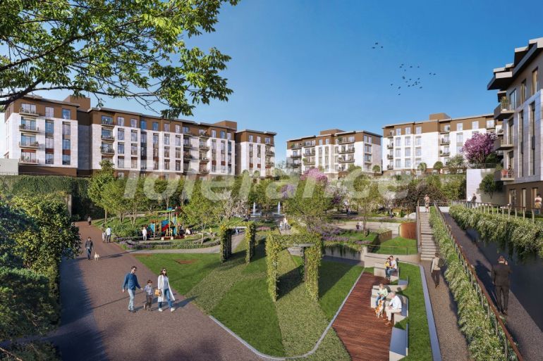 آپارتمان از سازنده که در باشاک‌شهر, استانبول استخر اقساط - خرید ملک در ترکیه - 133045