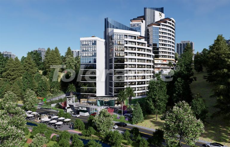 آپارتمان از سازنده که در باشاک‌شهر, استانبول استخر اقساط - خرید ملک در ترکیه - 133109