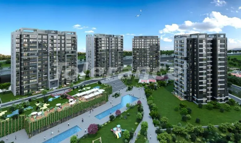 آپارتمان که در باشاکشهر, استانبول استخر اقساط - 20600 آپارتمان که در باشاکشهر, استانبول استخر اقساط - خرید ملک در ترکیه - 20600