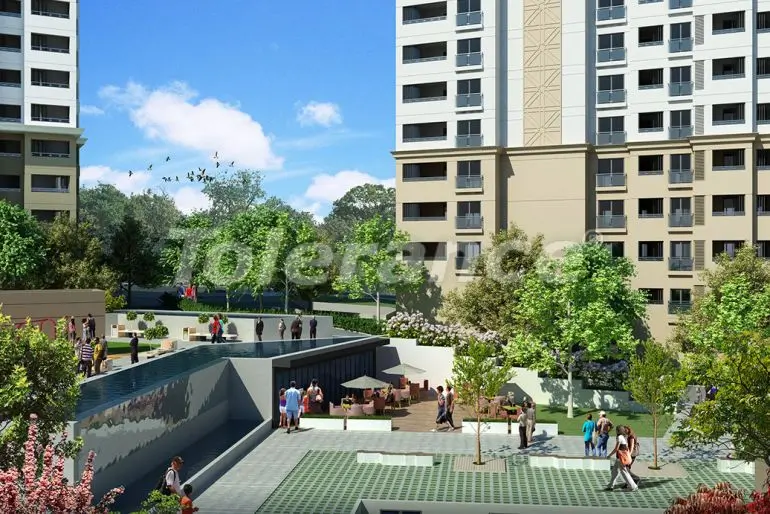 شقق من المتعهد في:في باشاك شهير إسطنبول مسبح تقسيط - شراء عقار في تركيا - 21494