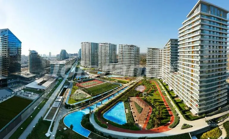 Apartment in Basaksehir, İstanbul pool - 25557 Apartment in Basaksehir, İstanbul pool - buy realty in Turkey - 25557