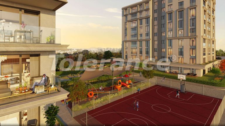 Apartment from the developer in Basaksehir, İstanbul with pool with installment - buy realty in Turkey - 70950