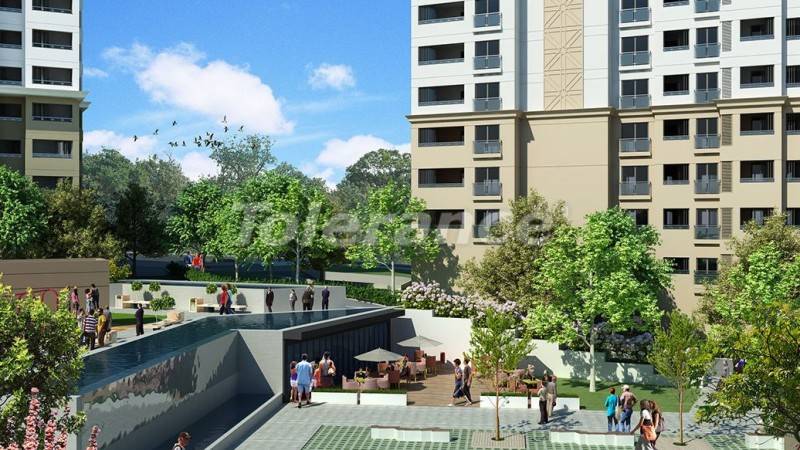 Apartment vom entwickler in Başakşehir, Istanbul pool ratenzahlung - immobilien in der Türkei kaufen - 21494