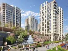 Apartment in Basaksehir, İstanbul with pool with installment - buy realty in Turkey - 20583