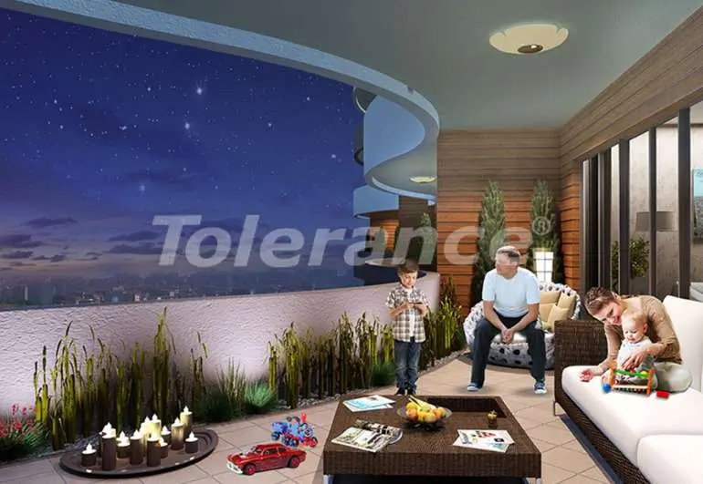 Apartment in Bayrampasa, İstanbul pool - 7249 Apartment in Bayrampasa, İstanbul pool - buy realty in Turkey - 7249