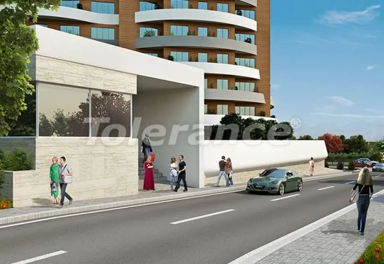 Apartment in Bayrampasa, İstanbul pool - 7255 Apartment in Bayrampasa, İstanbul pool - buy realty in Turkey - 7255