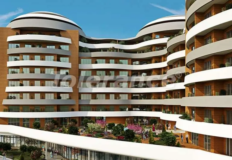 Apartment in Bayrampasa, İstanbul pool - 7256 Apartment in Bayrampasa, İstanbul pool - buy realty in Turkey - 7256