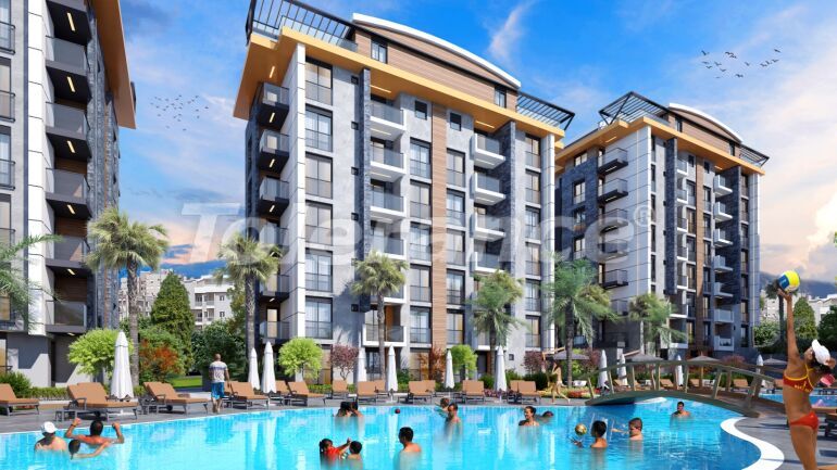 Apartment vom entwickler in Belek pool ratenzahlung - 62870 Apartment vom entwickler in Belek pool ratenzahlung - immobilien in der Türkei kaufen - 62870