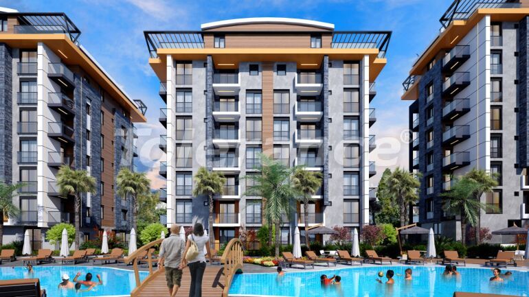 Apartment vom entwickler in Belek pool ratenzahlung - 62879 Apartment vom entwickler in Belek pool ratenzahlung - immobilien in der Türkei kaufen - 62879