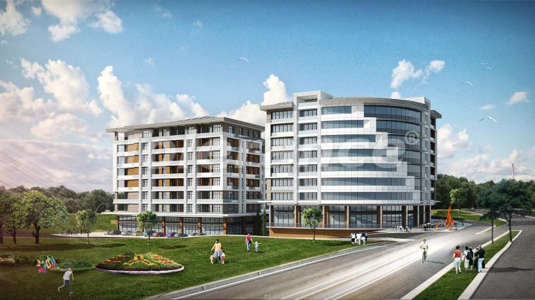 Apartment from the developer in Beylikduzu, İstanbul with sea view with pool - buy realty in Turkey - 130811