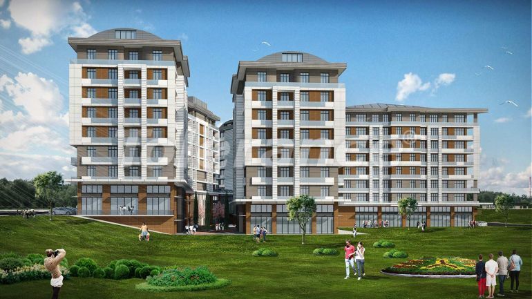 Apartment from the developer in Beylikduzu, İstanbul with sea view with pool - buy realty in Turkey - 130814