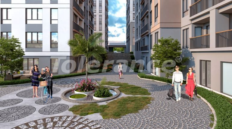 آپارتمان از سازنده که در بیلیک دوزو, استانبول استخر - خرید ملک در ترکیه - 131036