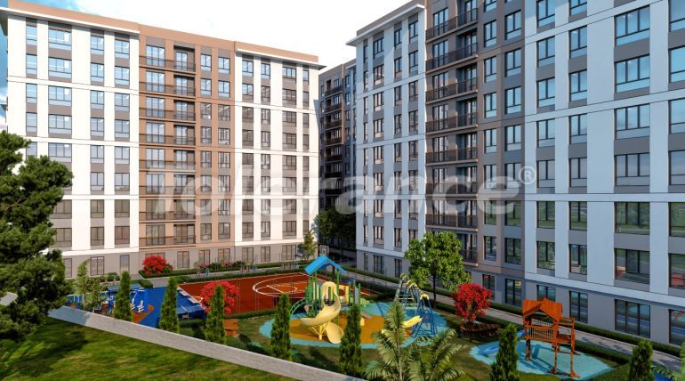 آپارتمان از سازنده که در بیلیک دوزو, استانبول استخر - خرید ملک در ترکیه - 131039