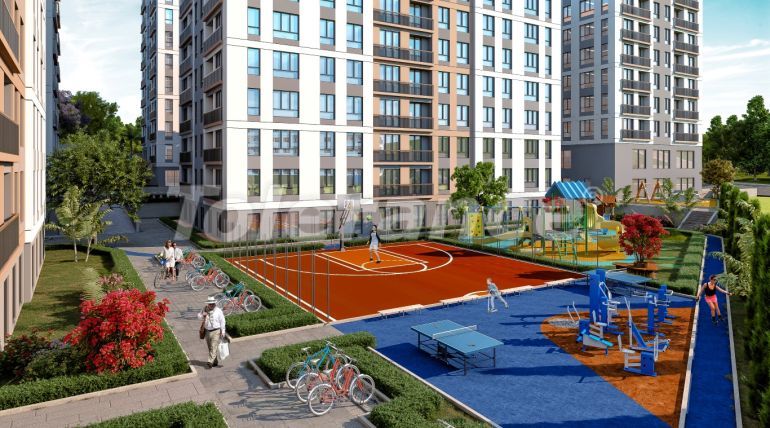 آپارتمان از سازنده که در بیلیک دوزو, استانبول استخر - خرید ملک در ترکیه - 131041