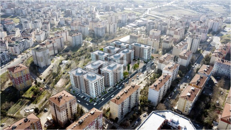 آپارتمان از سازنده که در بیلیک دوزو, استانبول استخر - خرید ملک در ترکیه - 131043