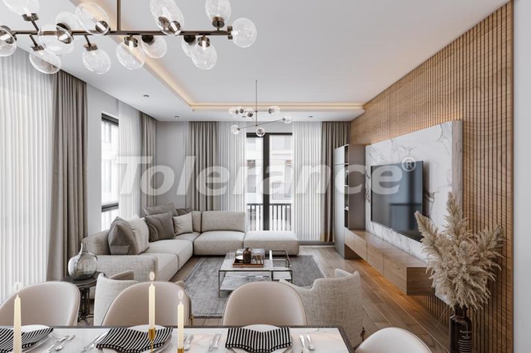 آپارتمان از سازنده که در بیلیک دوزو, استانبول استخر - خرید ملک در ترکیه - 131052