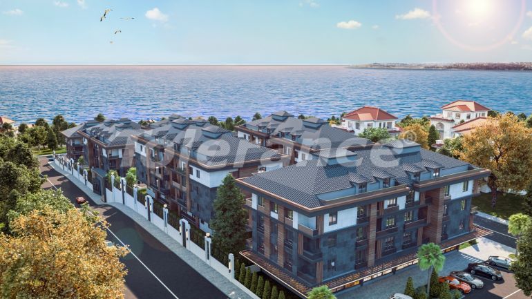 Appartement van de ontwikkelaar in Beylikdüzü, Istanboel zeezicht zwembad afbetaling - onroerend goed kopen in Turkije - 131352