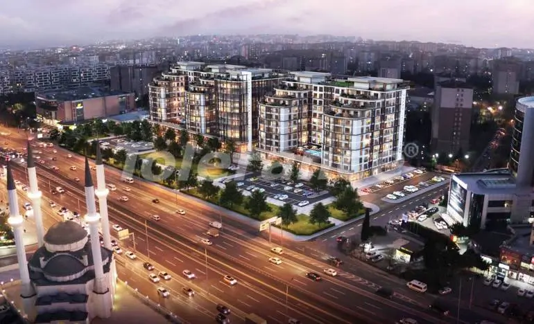 آپارتمان که در بیلیک دوزو, استانبول استخر - خرید ملک در ترکیه - 25845