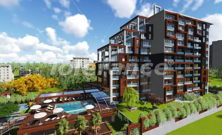 آپارتمان از سازنده که در بیلیک دوزو, استانبول استخر اقساط - خرید ملک در ترکیه - 26480