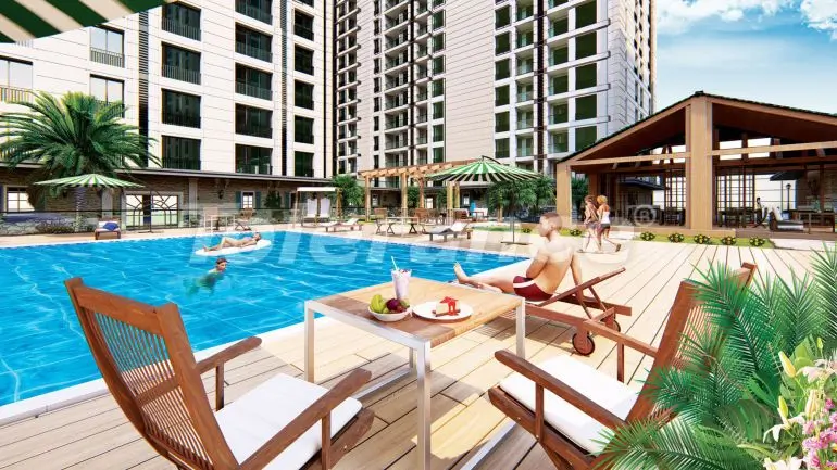 Appartement van de ontwikkelaar in Beylikdüzü, Istanboel zwembad - 34697 Appartement van de ontwikkelaar in Beylikdüzü, Istanboel zwembad - onroerend goed kopen in Turkije - 34697