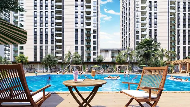 Appartement van de ontwikkelaar in Beylikdüzü, Istanboel zwembad - 34702 Appartement van de ontwikkelaar in Beylikdüzü, Istanboel zwembad - onroerend goed kopen in Turkije - 34702