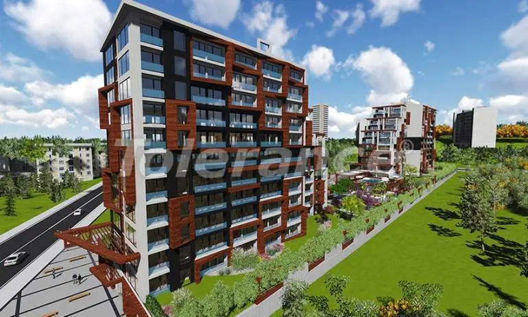 شقق من المتعهد في:في بيليك دوزو, إسطنبول مسبح تقسيط - شراء عقار في تركيا - 37831