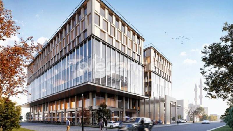 شقق من المتعهد في:في بيليك دوزو, اسطنبول اطلالة على البحر مسبح - شراء عقار في تركيا - 130527