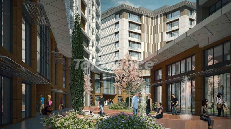 شقق من المتعهد في:في بيليك دوزو, اسطنبول اطلالة على البحر مسبح - شراء عقار في تركيا - 130816