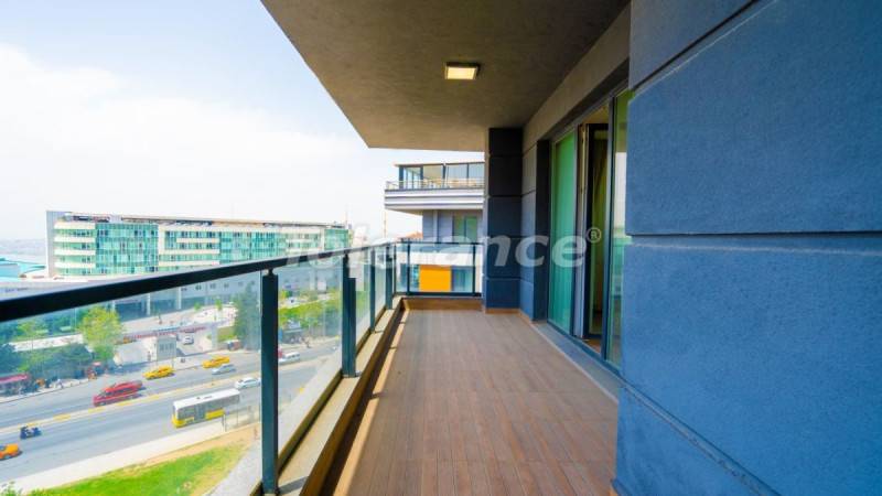 شقق من المتعهد في:في بيليك دوزو, اسطنبول اطلالة على البحر مسبح - شراء عقار في تركيا - 130818