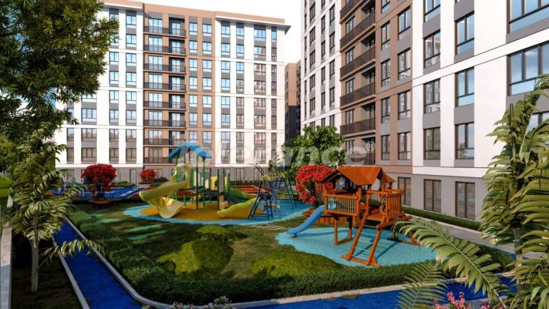 شقق من المتعهد في:في بيليك دوزو, اسطنبول مسبح - شراء عقار في تركيا - 131037