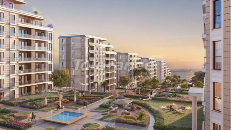 Apartment vom entwickler in Beylikdüzü, Istanbul meeresblick pool ratenzahlung - immobilien in der Türkei kaufen - 82638
