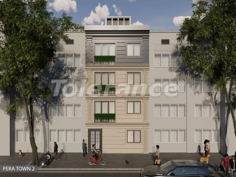 Appartement van de ontwikkelaar in Beyoğlu, Istanboel afbetaling - onroerend goed kopen in Turkije - 114463