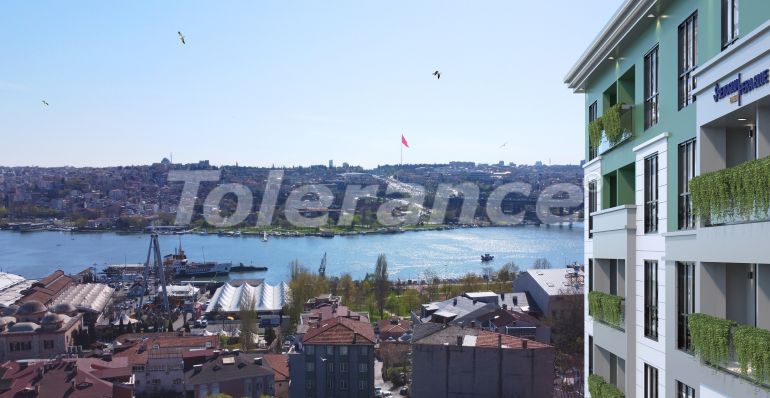Appartement van de ontwikkelaar in Beyoğlu, Istanboel zeezicht afbetaling - 65956 Appartement van de ontwikkelaar in Beyoğlu, Istanboel zeezicht afbetaling - onroerend goed kopen in Turkije - 65956