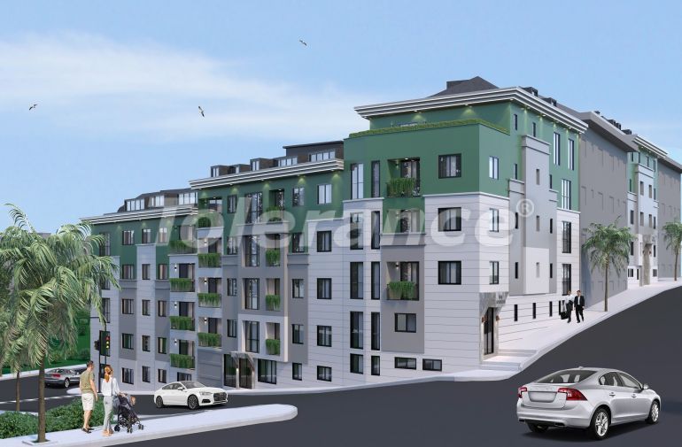 Appartement van de ontwikkelaar in Beyoğlu, Istanboel zeezicht afbetaling - 65958 Appartement van de ontwikkelaar in Beyoğlu, Istanboel zeezicht afbetaling - onroerend goed kopen in Turkije - 65958