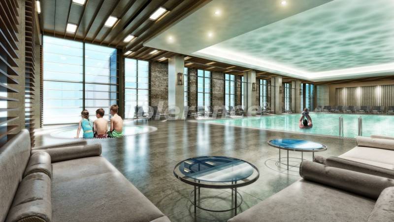 Appartement van de ontwikkelaar in Beyoğlu, Istanboel zwembad - onroerend goed kopen in Turkije - 69251