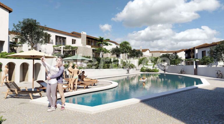 Apartment from the developer in Bodrum with pool with installment - buy realty in Turkey - 57204
