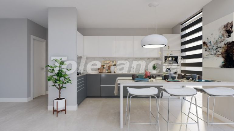 Appartement van de ontwikkelaar in Bodrum zeezicht zwembad - 68488 Appartement van de ontwikkelaar in Bodrum zeezicht zwembad - onroerend goed kopen in Turkije - 68488