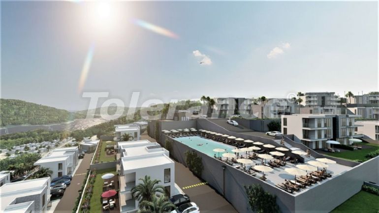 Appartement van de ontwikkelaar in Bodrum zeezicht zwembad - 68493 Appartement van de ontwikkelaar in Bodrum zeezicht zwembad - onroerend goed kopen in Turkije - 68493