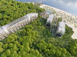 Appartement van de ontwikkelaar in Bodrum zeezicht zwembad afbetaling - onroerend goed kopen in Turkije - 107893
