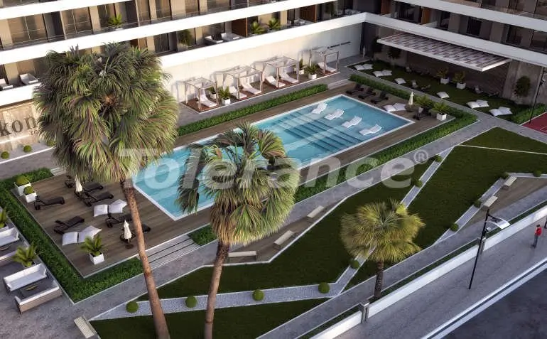 Apartment from the developer in Bornova, İzmir pool installment - buy realty in Turkey - 15093