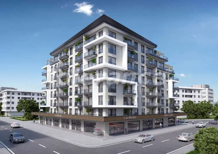 Apartment from the developer in Bornova, İzmir pool installment - buy realty in Turkey - 15230
