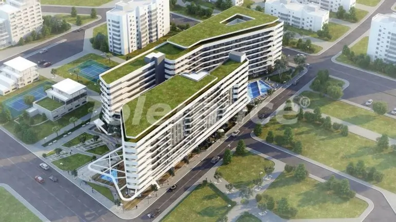 Apartment from the developer in Bornova, İzmir pool installment - buy realty in Turkey - 16270