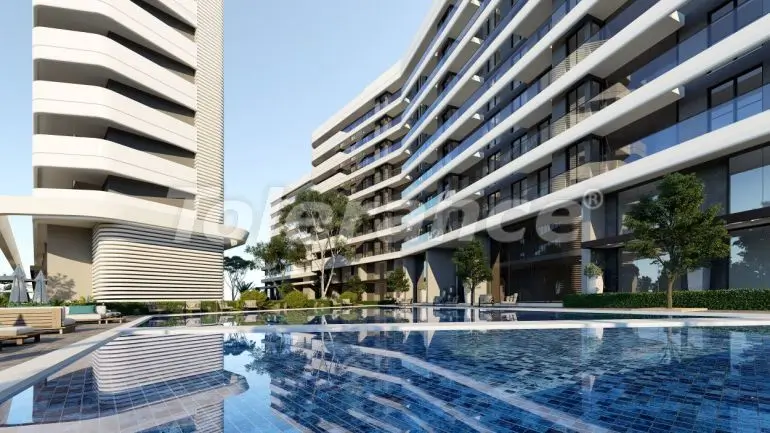 آپارتمان از سازنده که در بورنووا, ازمیر استخر اقساط - خرید ملک در ترکیه - 16272